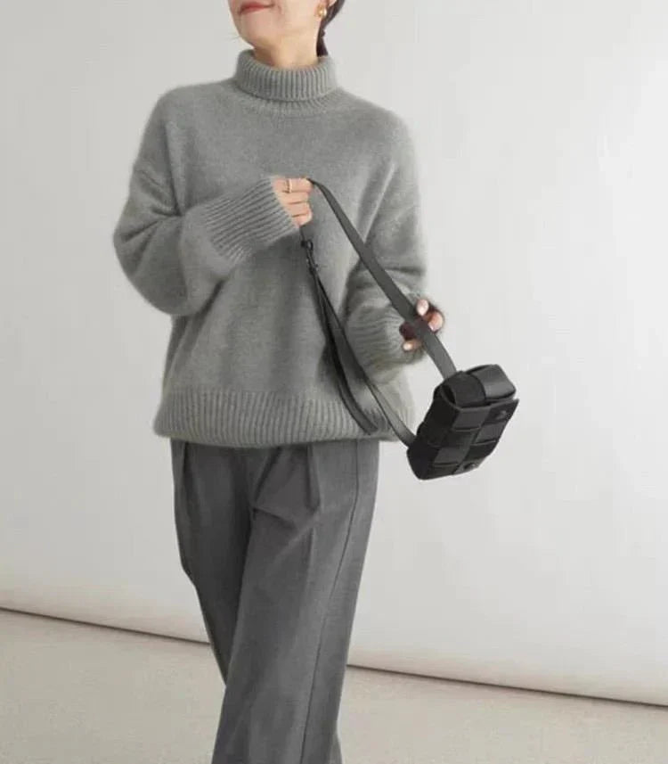 Elora Luxe Turtleneck Sweater | PJ Studio