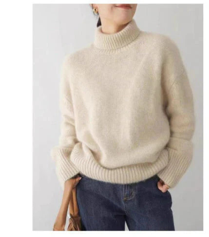 Elora Luxe Turtleneck Sweater | PJ Studio