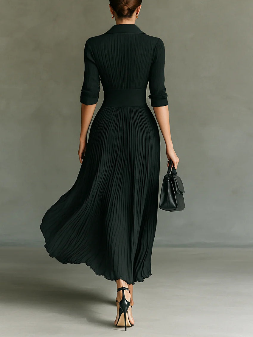 La Montrevelle | Tailored Maxi Dress of Modern Elegance