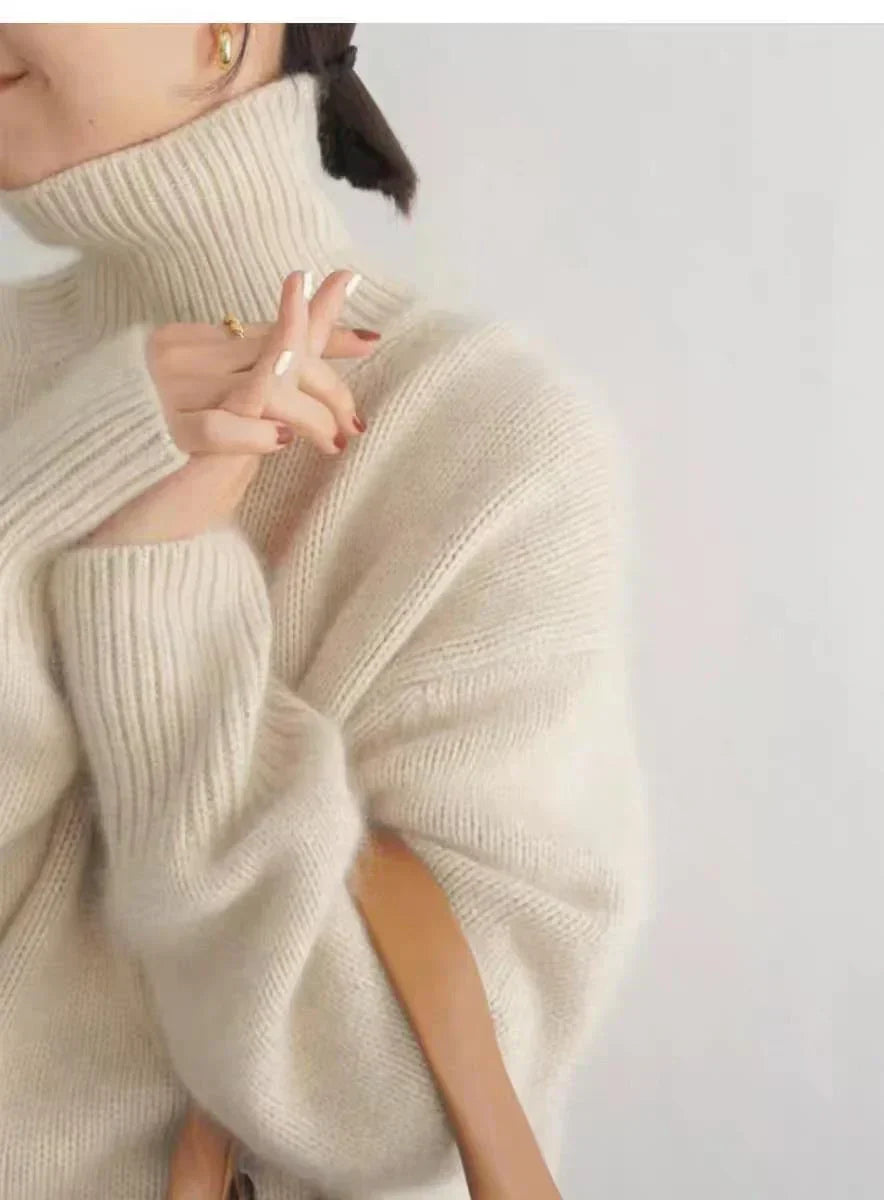 Elora Luxe Turtleneck Sweater | PJ Studio